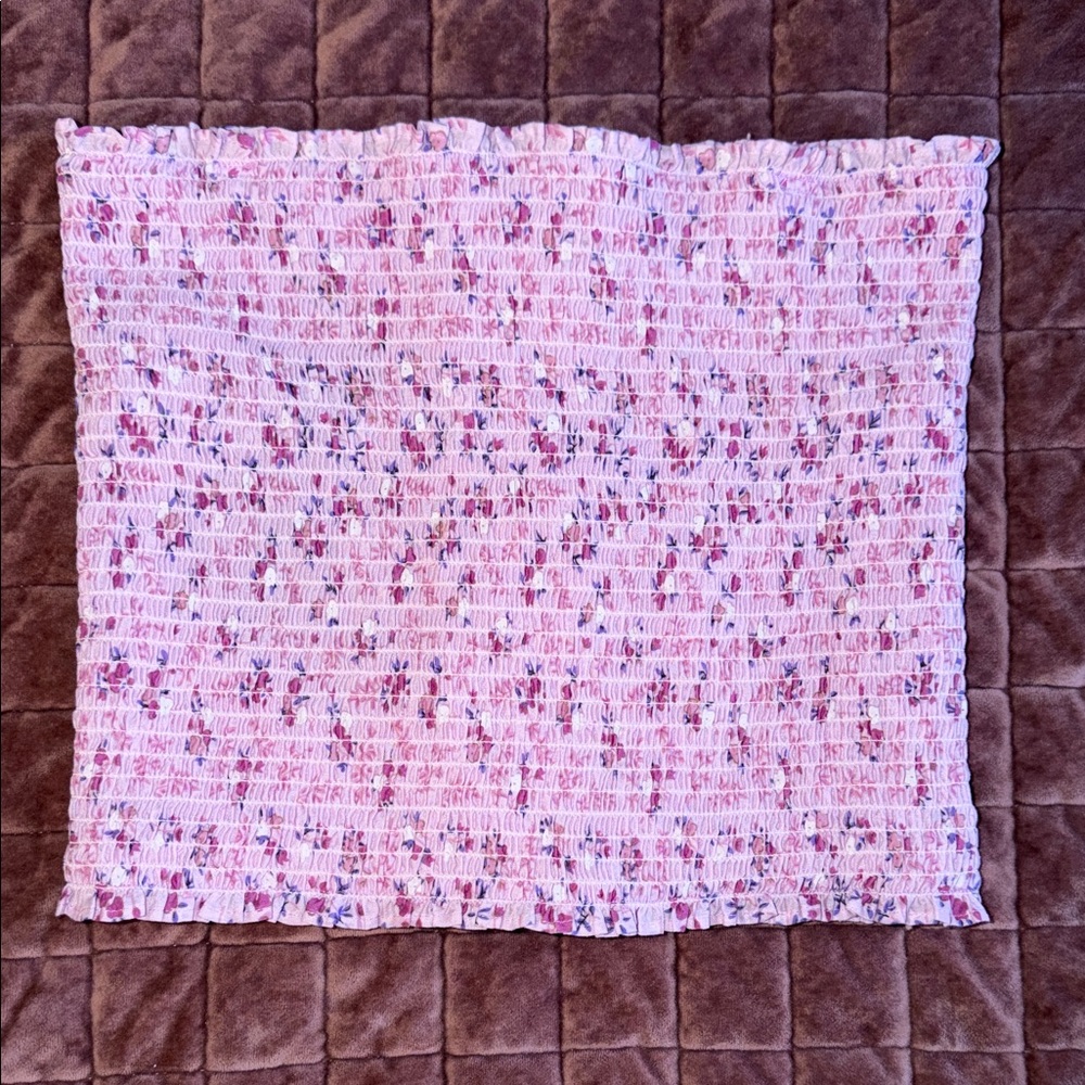 Expand-a-Band Breast Binder in Violet Floral XL